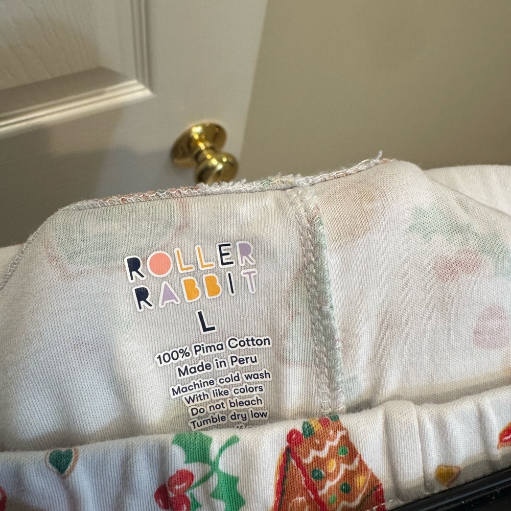 Roller Rabbit Gingerbread Party Pajamas - Picture 7 of 7